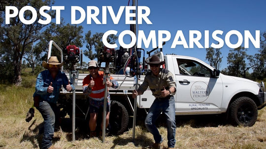 Fence Post Driver Comparison! (Petrol Drivers vs Air Hammer for picket/star posts)