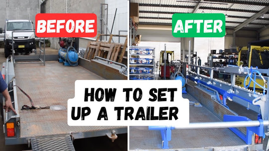 How To Set Up A Trailer!