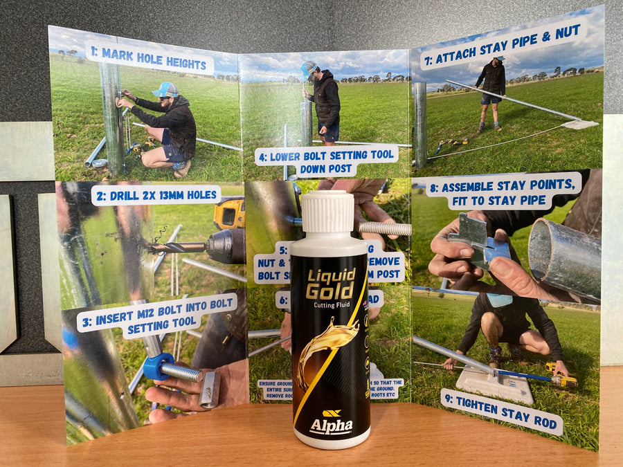 Alpha Liquid Gold Cutting Fluid 120ml