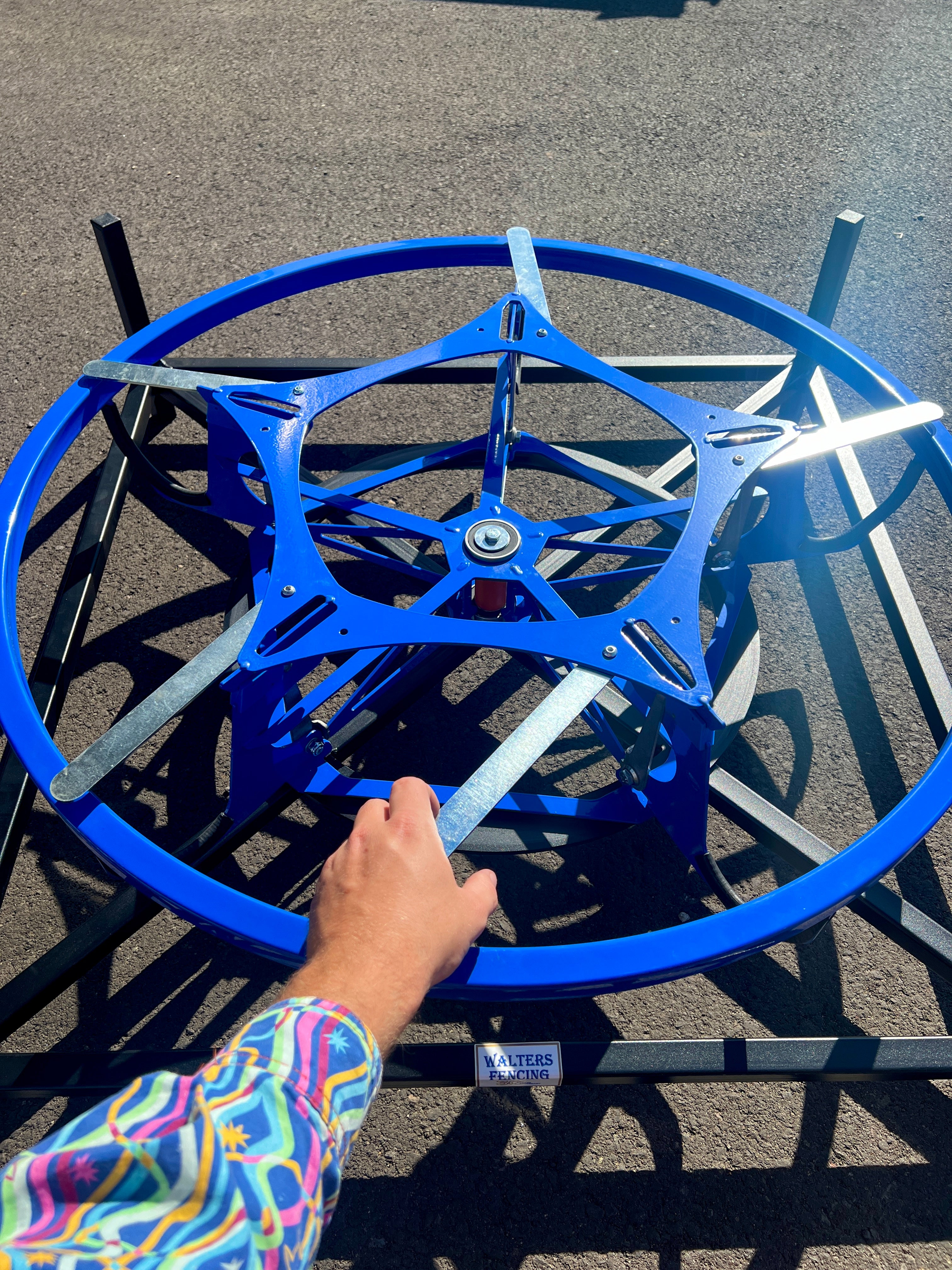 Blue Jen II Wire Spinner – Walters Fencing