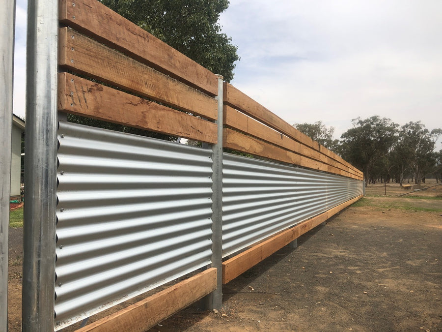 Steel & Timber Fencing